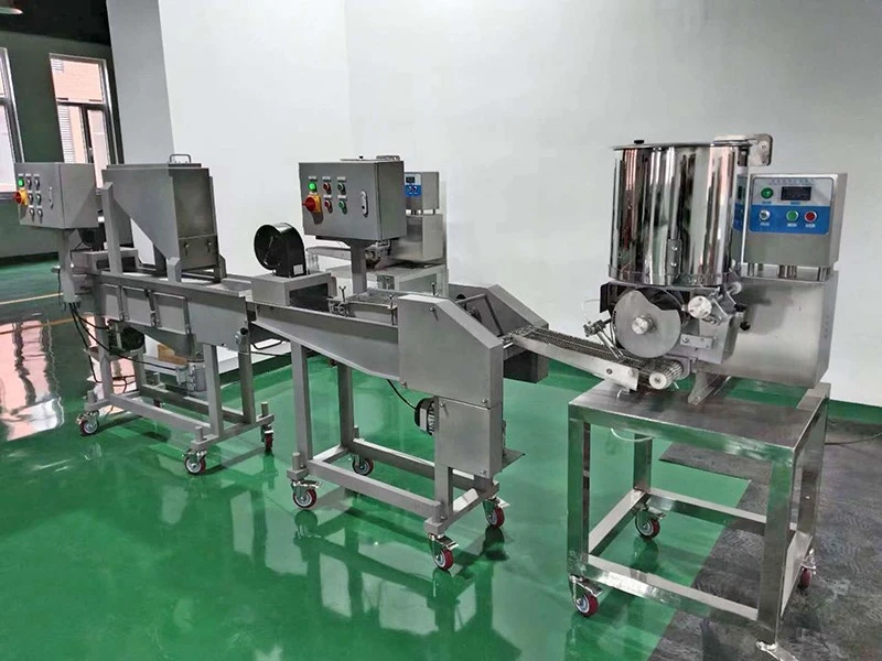 battering and breading machine battering and breading machine